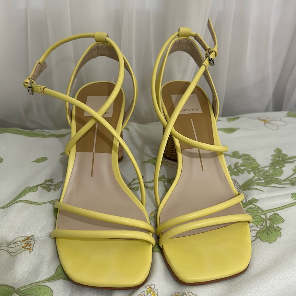 Dolce Vita Yellow Nico Sandals